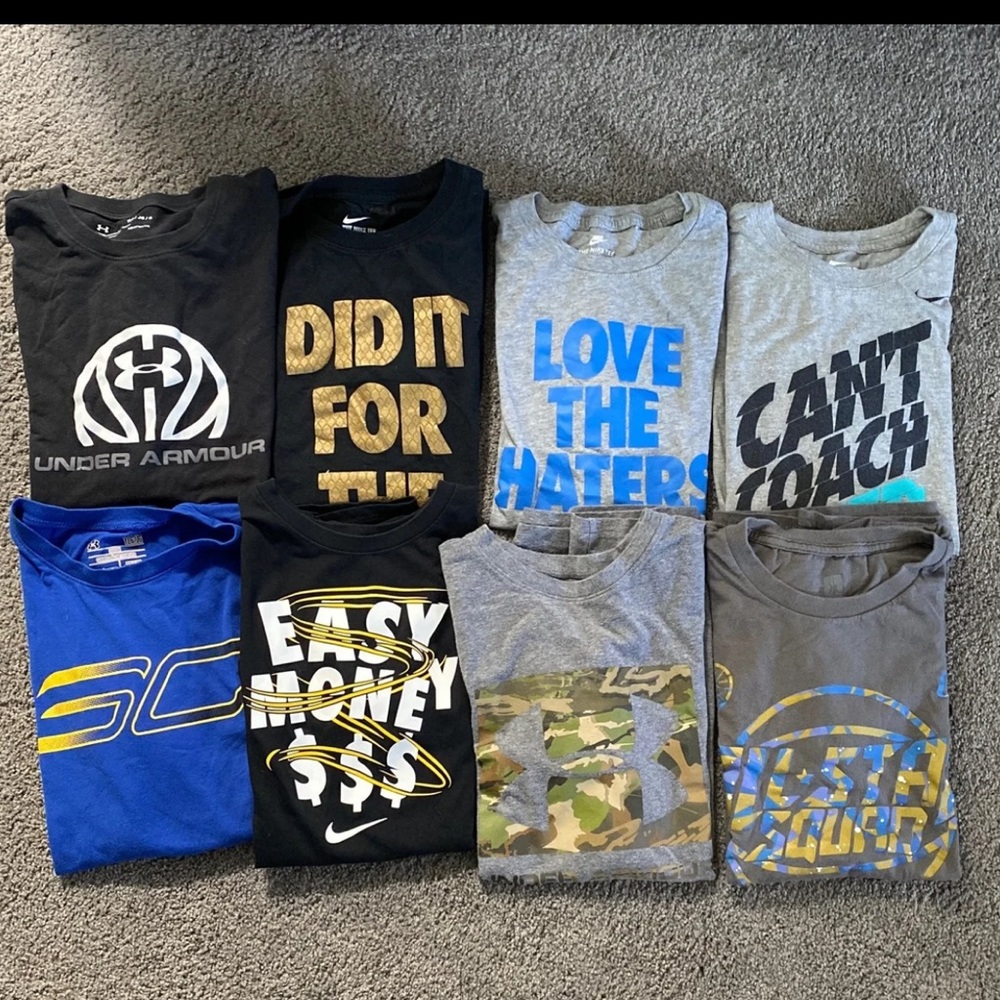 8 BUNDLE PACK BOYS TEES